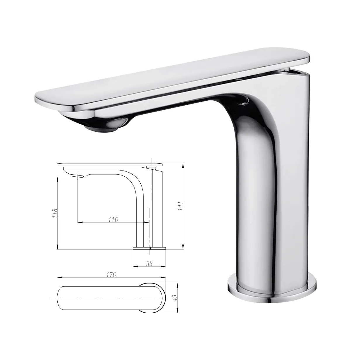 Vòi chậu PLD758C 1200 x 1200 1