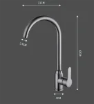 Vòi chậu rửa bát Palado PLD801A 1200 x 1200 8