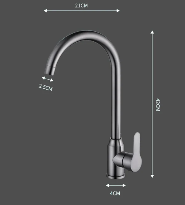 Vòi chậu rửa bát Palado PLD801A 1200 x 1200 8