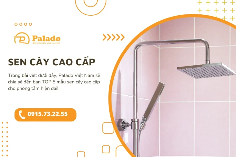TOP 5 mẫu sen cây cao cấp cho phòng tắm hiện đại