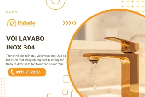 vòi lavabo Inox 304
