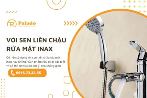 vòi sen liền chậu rửa mặt Inax (1)