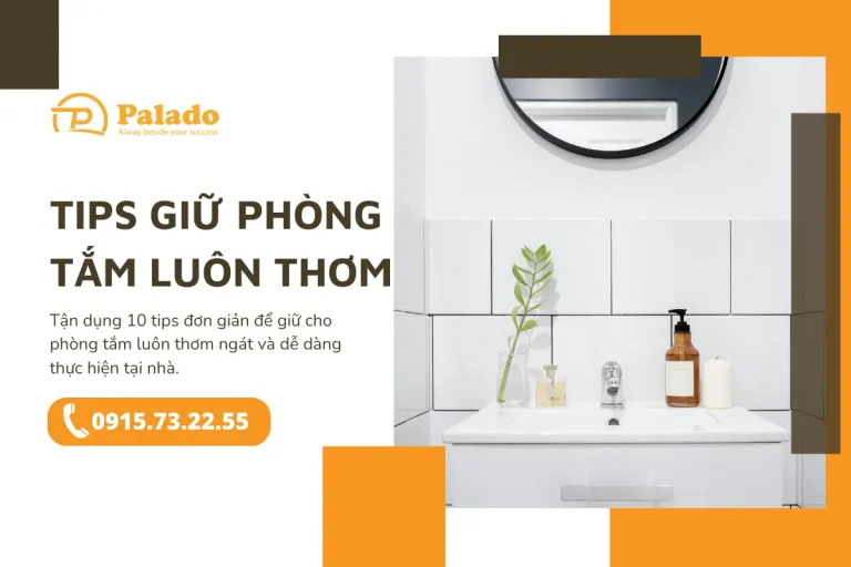 10 tips giữ phòng tắm luôn thơm ngát, dễ làm tại nhà 8