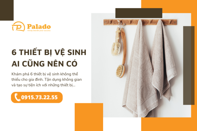 6 thiết bị vệ sinh mà gia đình nào cũng nên có