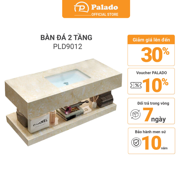 Bàn đá 2 tầng PALADO PLD9012 (2)