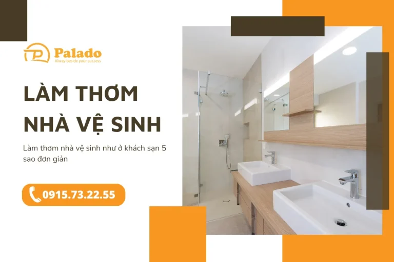 Làm thơm nhà vệ sinh như ở khách sạn 5 sao đơn giản 5