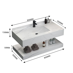 Bàn đá 2 tầng PALADO PLD8012