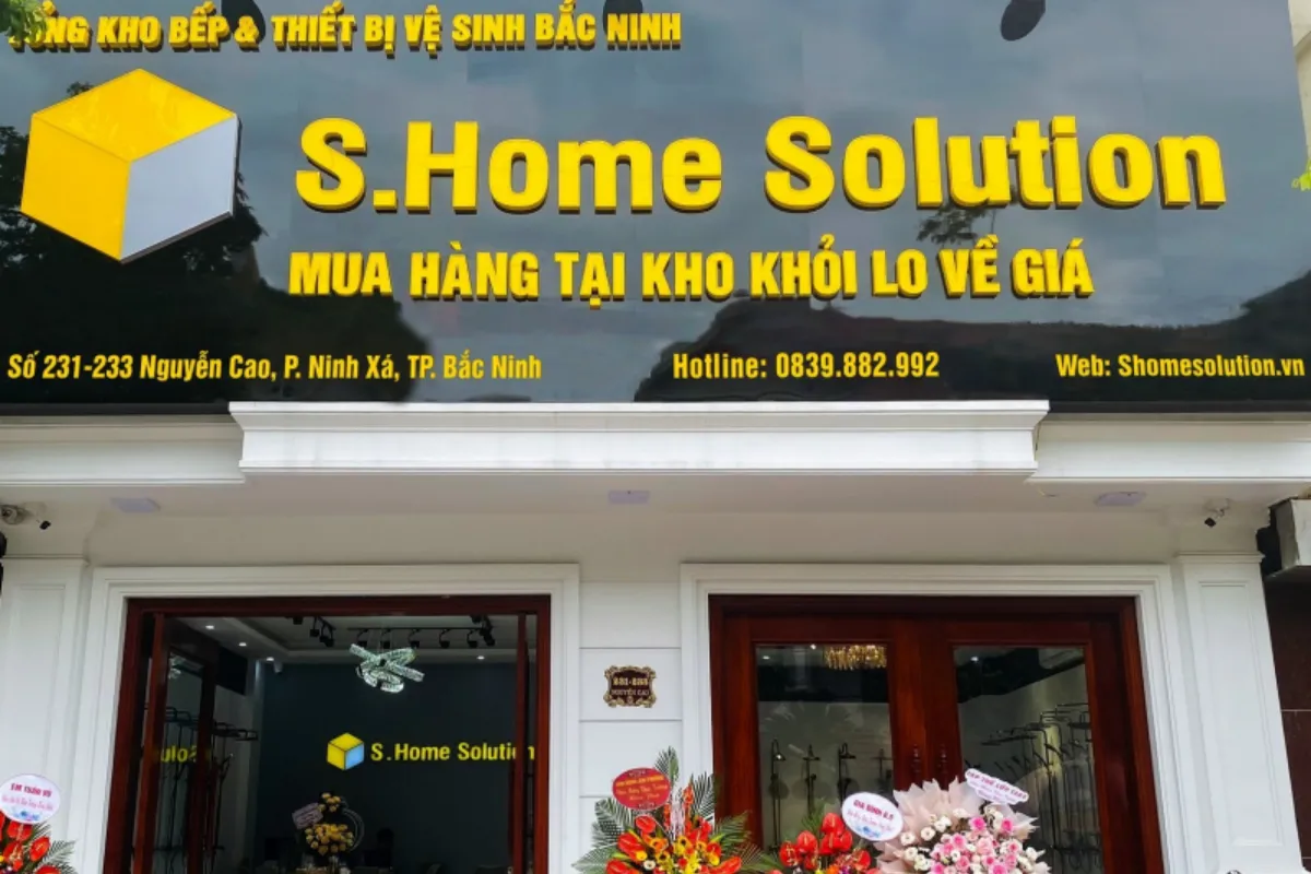 Cửa hàng thiết bị vệ sinh S.Home Solution