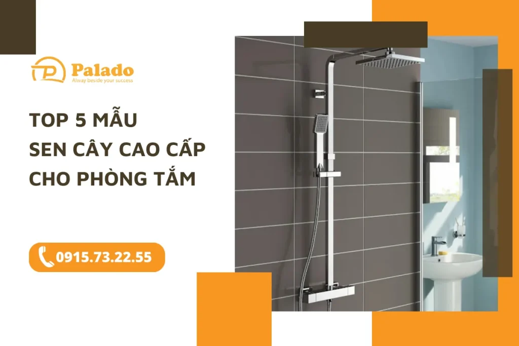 TOP 5 mẫu sen cây cao cấp cho phòng tắm hiện đại 8