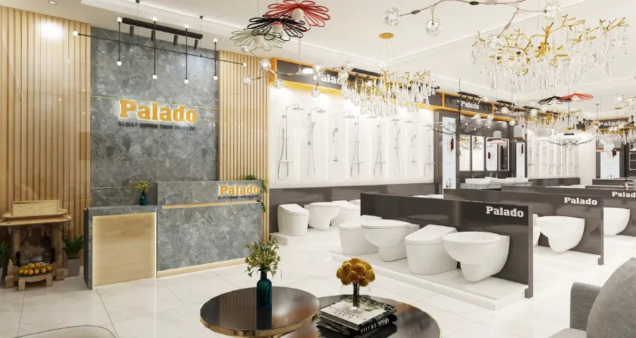 Thiet bi ve sinh va phong tam PALADO Palado cam kết mang đến cho khách hàng những sản phẩm chất lượng cao, với giá thành hợp lý. Các sản phẩm của Palado được bảo hành chính hãng lên đến 10 năm.