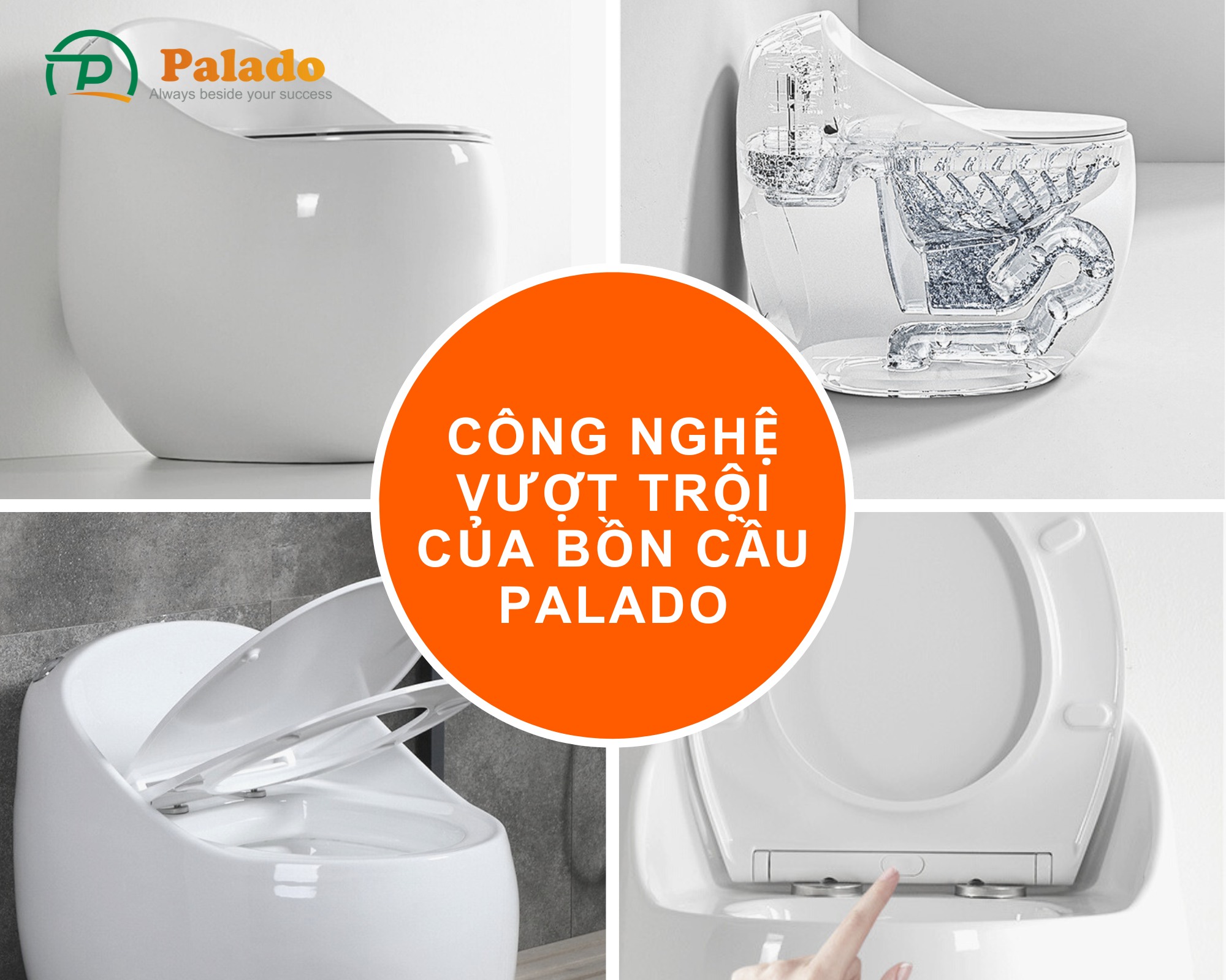 bon toilet PALADO hien dai bon toilet PALADO hien dai