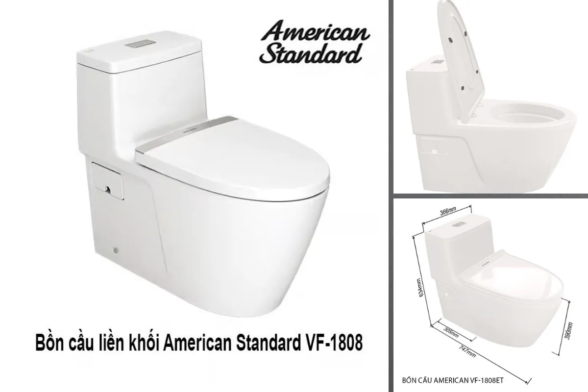 Bồn cầu American Standard VF 1808E 2