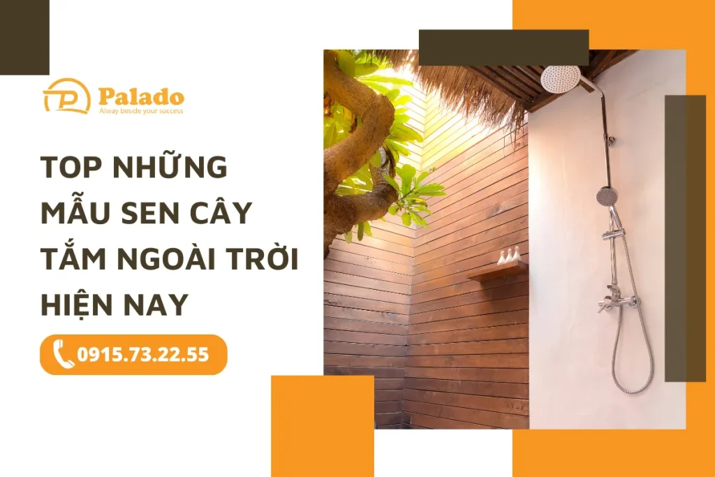 TOP những mẫu sen cây tắm ngoài trời đáng mua nhất hiện nay 4