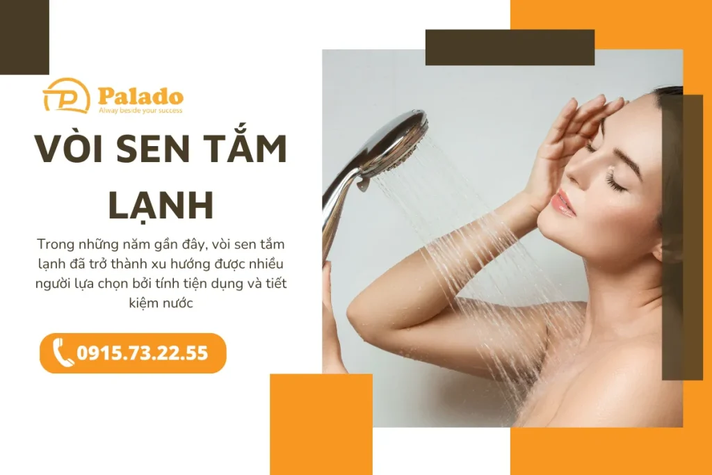 Vì sao nên chọn mua vòi sen tắm lạnh