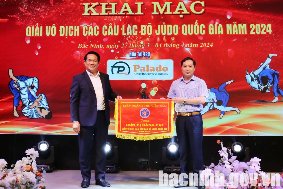 Khai mạc Giải vô địch các Câu lạc bộ Judo Quốc gia năm 2024 cùng Palado (1)