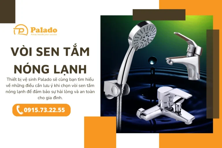 Lưu ý không nên bỏ qua khi chọn vòi sen tắm nóng lạnh