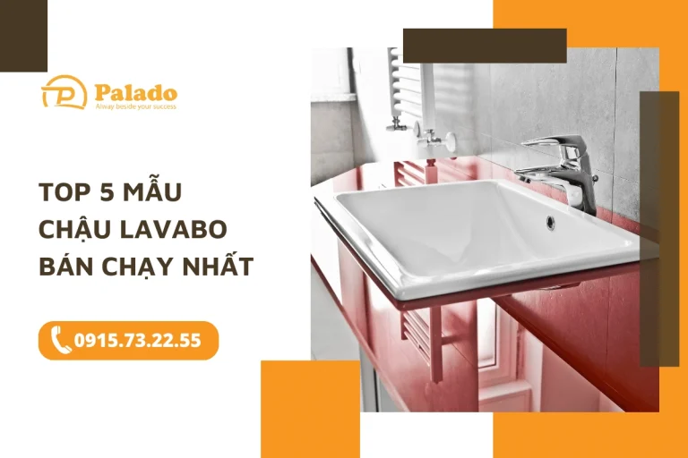 Top 5 mẫu chậu lavabo bán chạy nhất