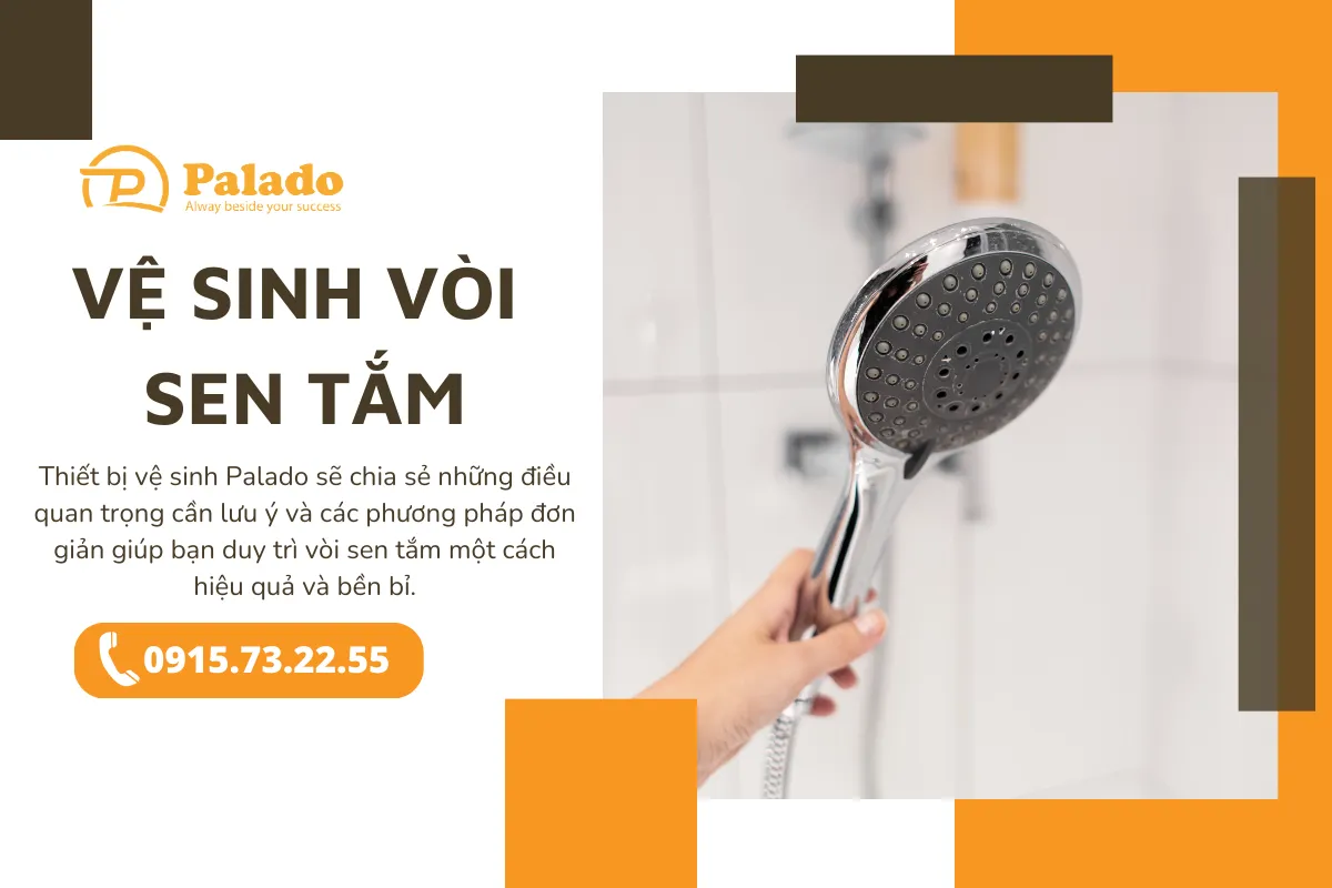 Khi nào và tại sao phải thường xuyên vệ sinh vòi sen tắm