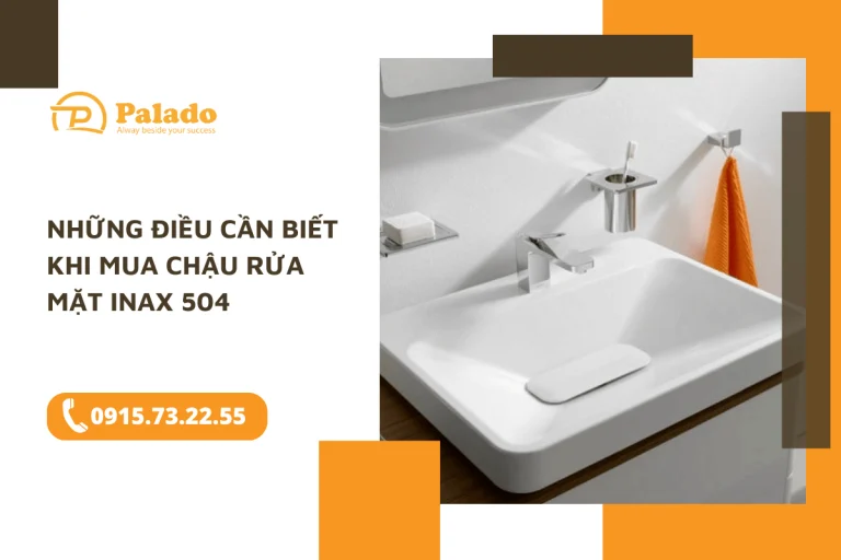 Những điều cần biết khi mua chậu rửa mặt Inax 504