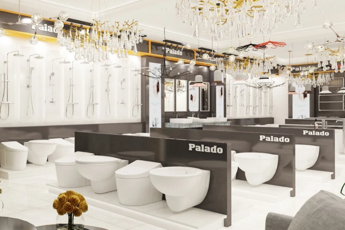 Palado Cửa hàng thiết bị vệ sinh Bắc Ninh uy tín (4) Palado là thương hiệu chuyên cung cấp các thiết bị vệ sinh cao cấp