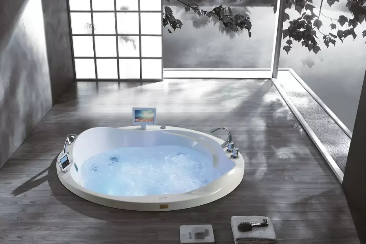 Acrylic là một trong những chất liệu phổ biến nhất được sử dụng để sản xuất bồn tắm Acrylic là một trong những chất liệu phổ biến nhất được sử dụng để sản xuất bồn tắm
