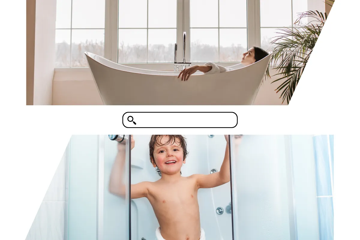 Phân biệt bồn tắm nằm và bồn tắm đứng Phân biệt bồn tắm nằm và bồn tắm đứng