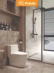 Bồn cầu liền khối xả xoáy Trắng PLD-671H
