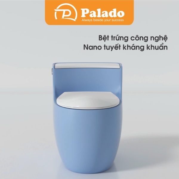 bồn cầu PLD-672E không chỉ là thiết bị vệ sinh mà còn là yếu tố trang trí làm nổi bật không gian phòng tắm