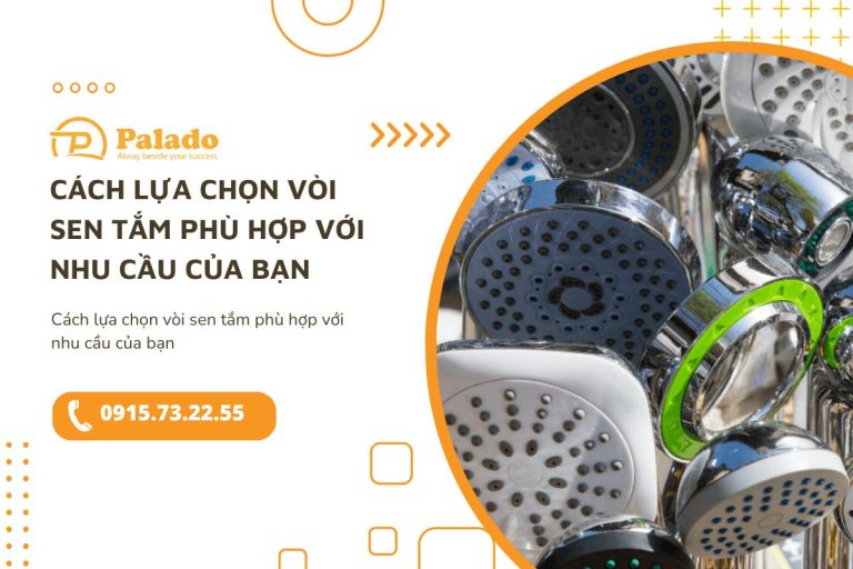 Cách lựa chọn vòi sen tắm phù hợp với nhu cầu của bạn
