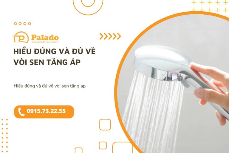 Hiểu đúng và đủ về vòi sen tăng áp