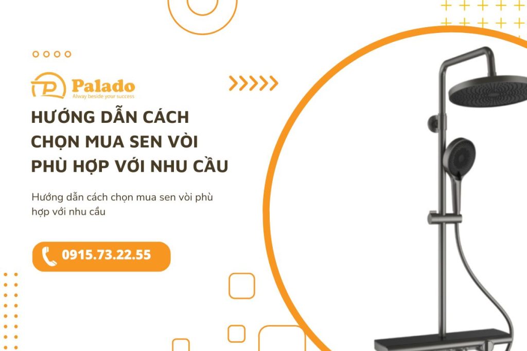 Hướng dẫn cách chọn mua sen vòi phù hợp với nhu cầu