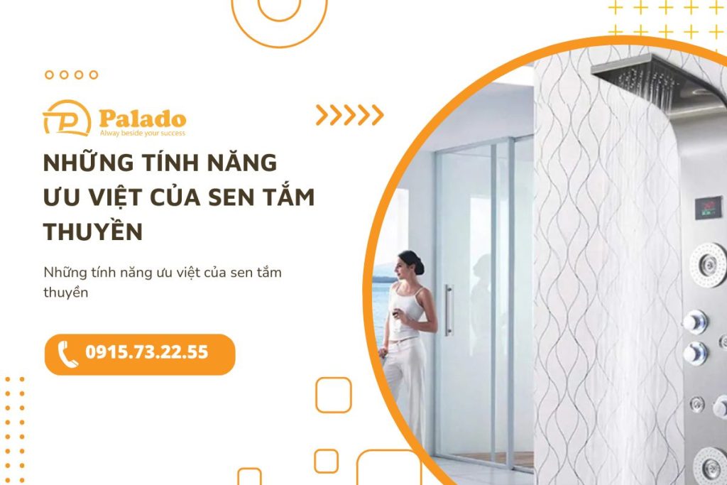 Những tính năng ưu việt của sen tắm thuyền