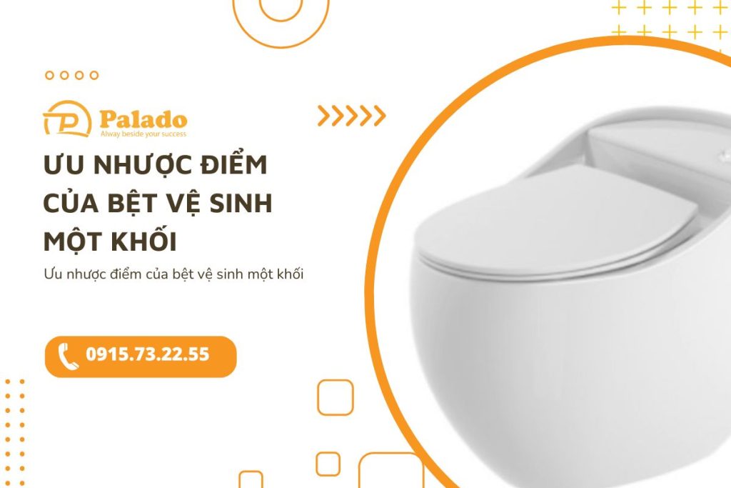 u nhược điểm của bệt vệ sinh một khối