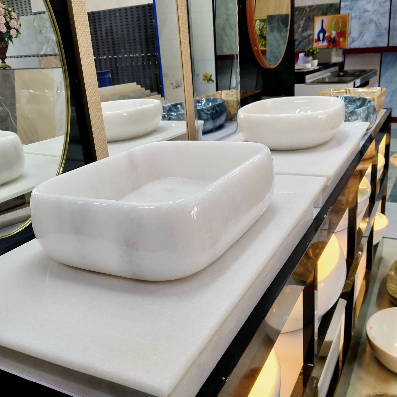 Lavabo đá tự nhiên