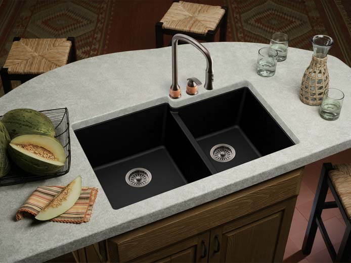 Chậu rửa chén đá