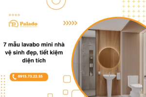 Lavabo mini nhà vệ sinh