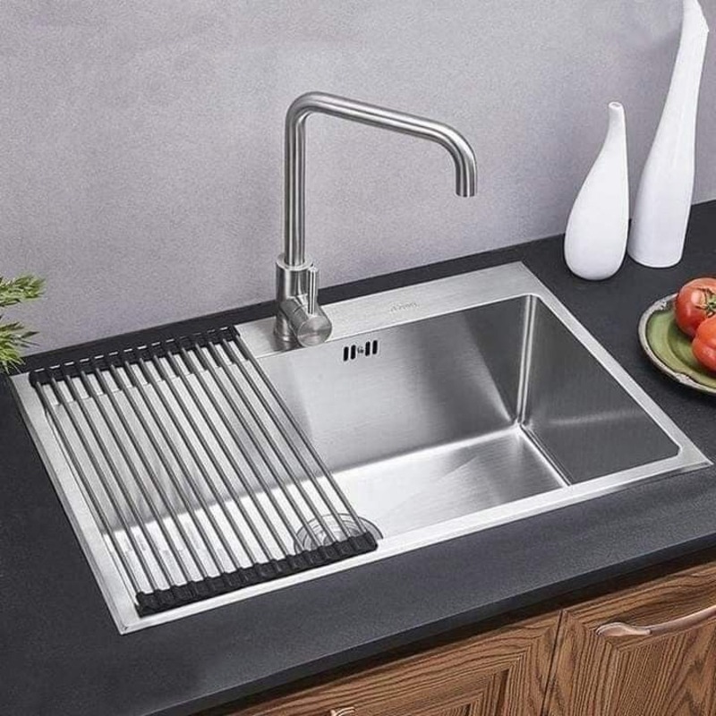 chậu rửa chén hai hố