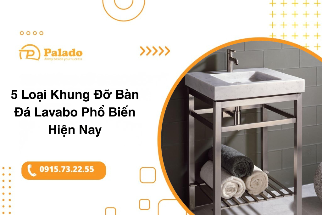 Khung Đỡ Bàn Đá Lavabo