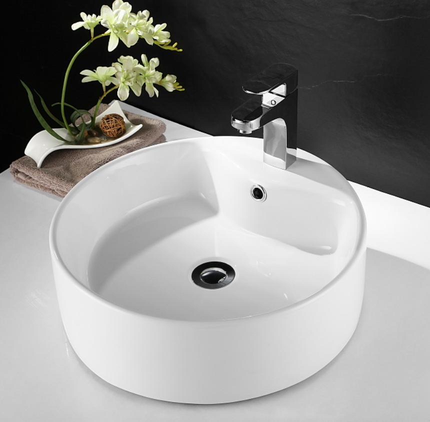 Lavabo tròn đặt bàn