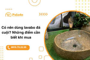 Lavabo đá cuội