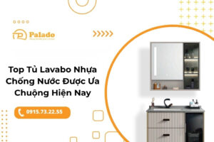 tủ lavabo nhựa chống nước