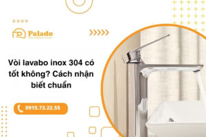 vòi lavabo inox 304