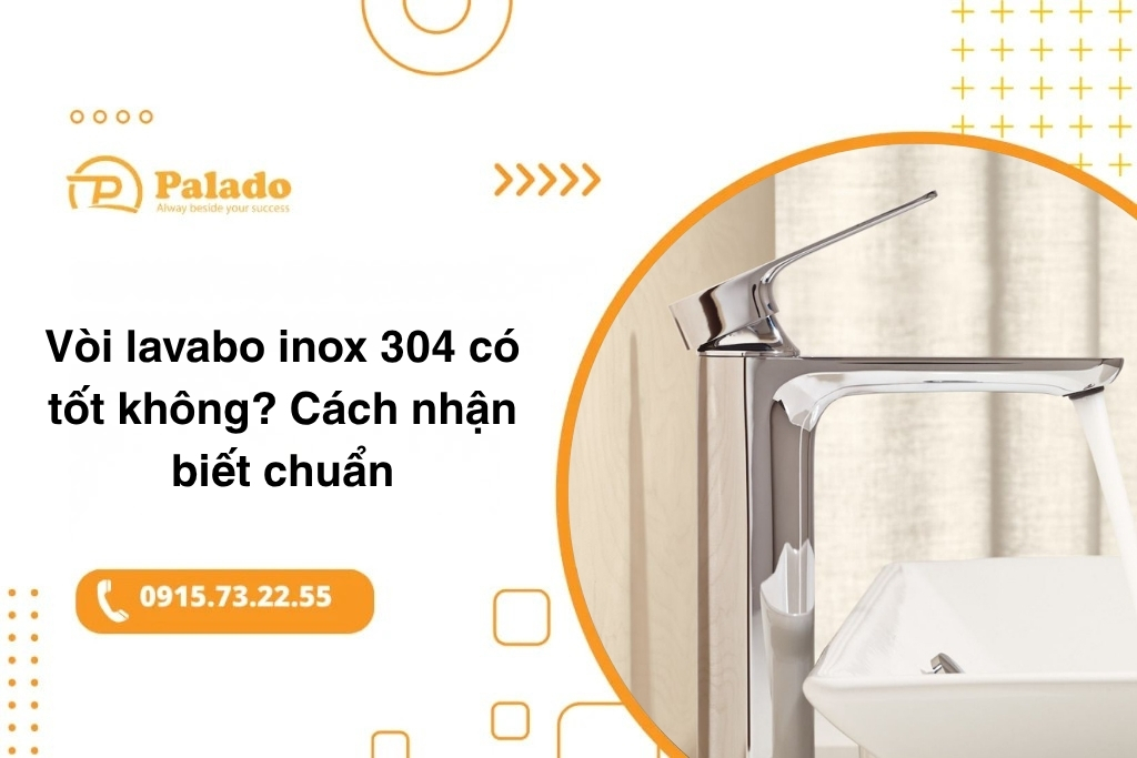 vòi lavabo inox 304