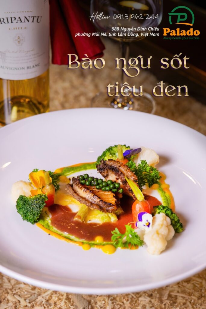 Bào Ngư Sốt Tiêu Đen - Palado Hotel's Food