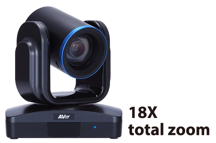 Aver EVC 150 – Hội nghị truyền hình đa điểm, camera mới với khả năng Zoom 18X