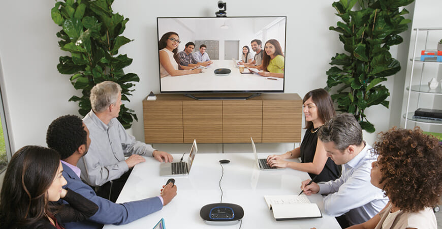 Giải pháp thiết bị hội nghị truyền hình Logitech 1