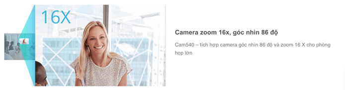 Tính năng nổi bật Thiết bị Camera hội nghị USB Aver Cam540