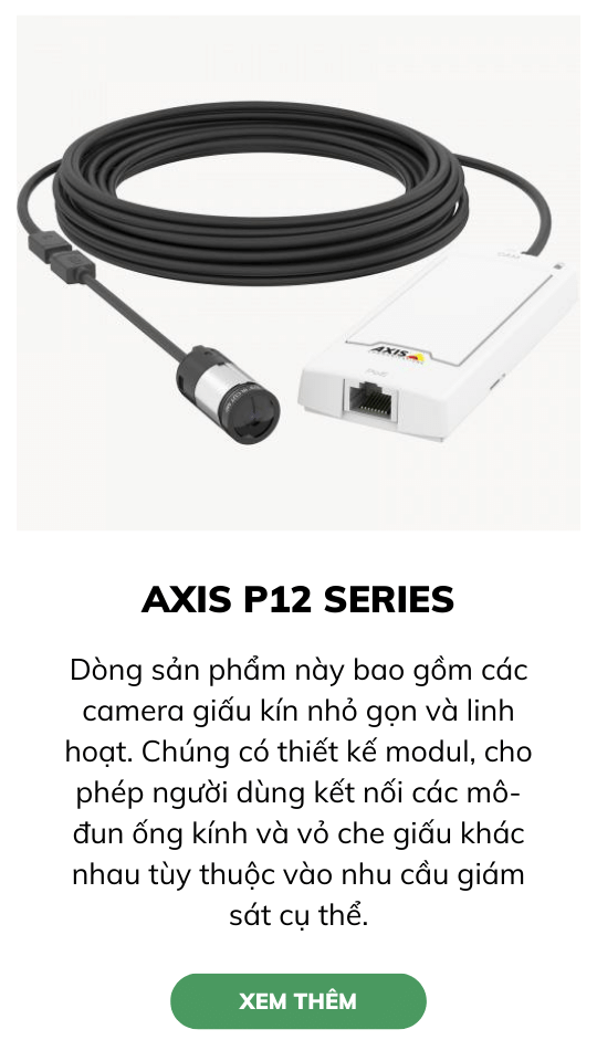 AXIS P12 series