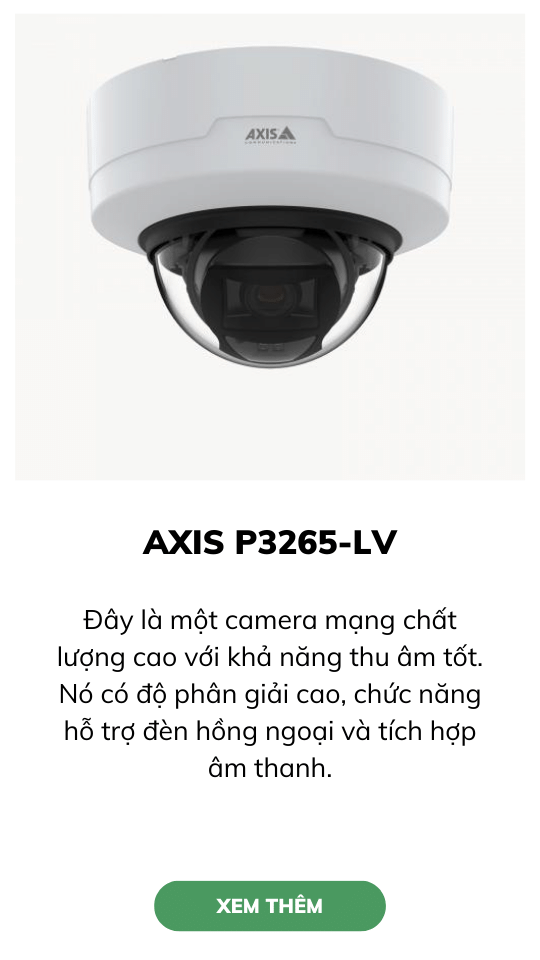 AXIS P3265-LV