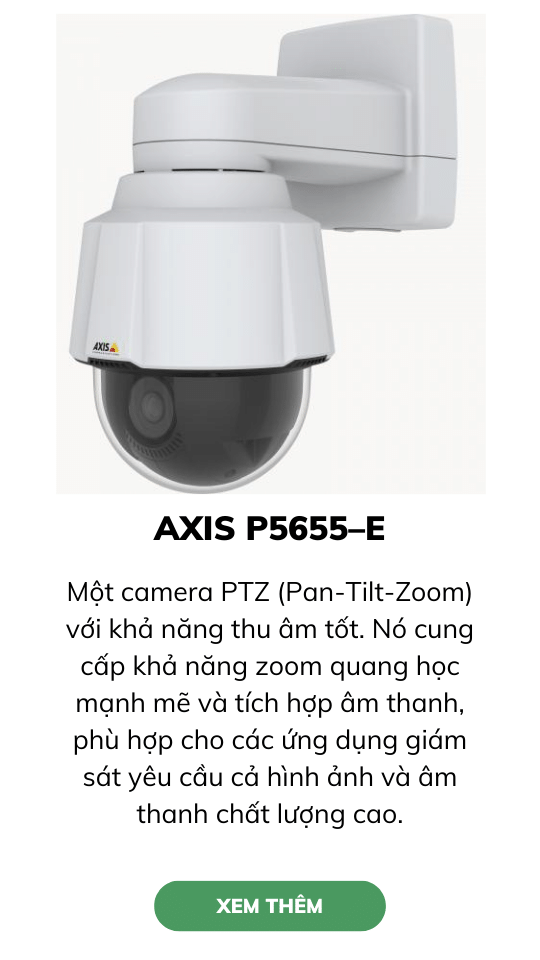 AXIS P5655–E